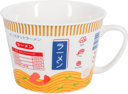 Paladone Anime Inspired Giant 15oz Ramen Coffee Mug, Novelty Animation Gift, Noodle Bowl for Manga Fans and Enthusiast