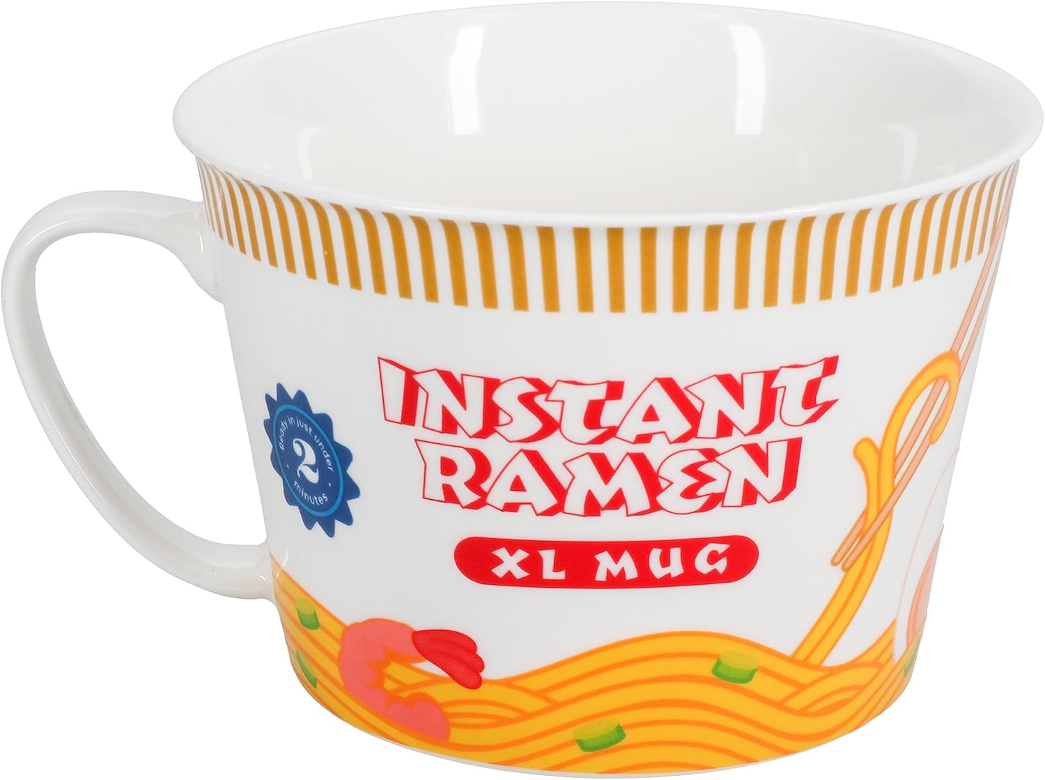Paladone Anime Inspired Giant 15oz Ramen Coffee Mug, Novelty Animation Gift, Noodle Bowl for Manga Fans and Enthusiast
