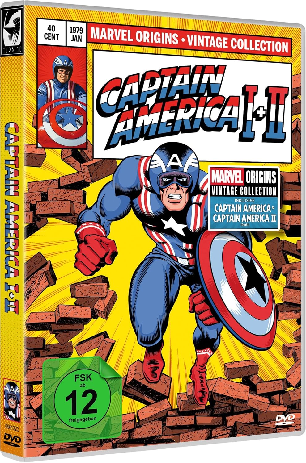 HOLCOMB, ROD / NAGY, IVAN - CAPTAIN AMERICA I+II - MARVEL ORIGINS