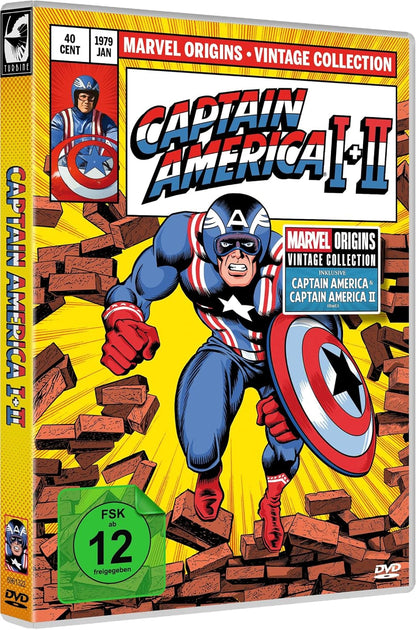 HOLCOMB, ROD / NAGY, IVAN - CAPTAIN AMERICA I+II - MARVEL ORIGINS