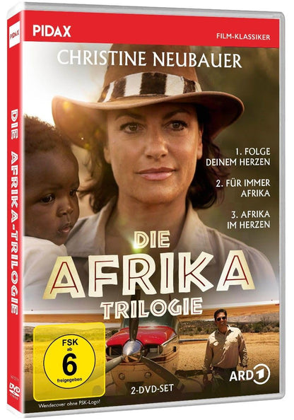 Die Afrika-Trilogie / Die komplette 3-teilige Spielfilmreihe mit Starbesetzung (Pidax Film-Klassiker