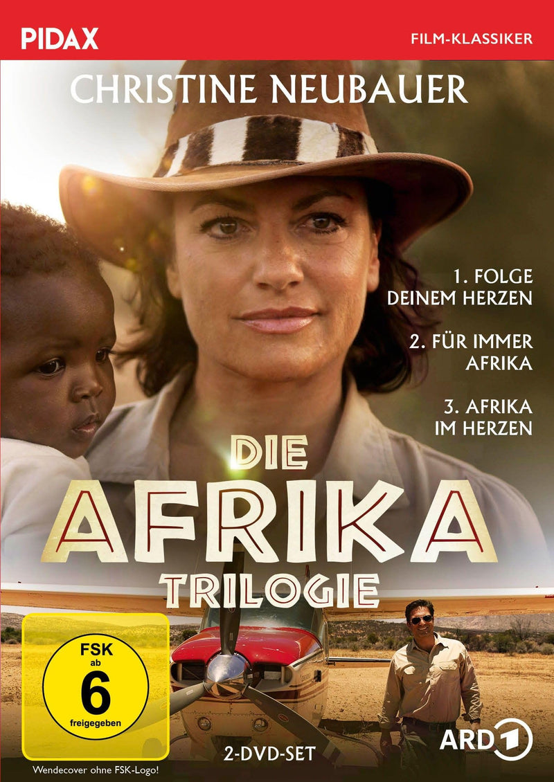 Die Afrika-Trilogie / Die komplette 3-teilige Spielfilmreihe mit Starbesetzung (Pidax Film-Klassiker
