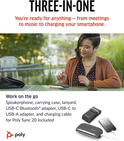 Sync 20+-M USB-C w/ USBC/A Retail