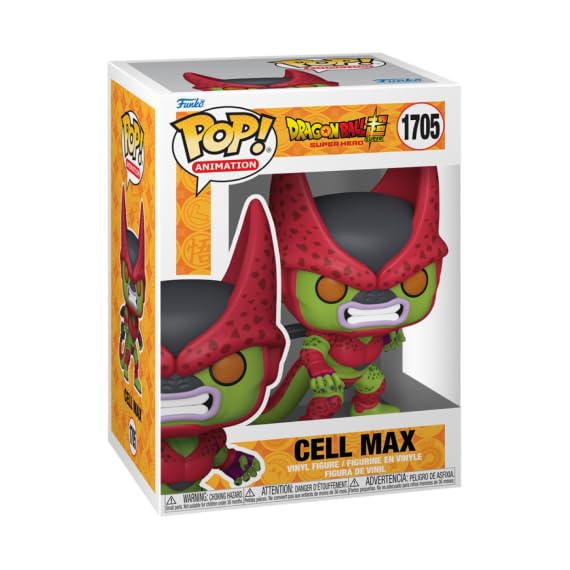 Funko POP! Animation: Dragon Ball Super Super Hero - Cell Max - Collectable Vinyl Figure - Gift Idea - Official Merchandise - Toys for Kids & Adults - Anime Fans - Model Figure for Collectors