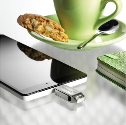 Intenso cMobile Line, 128GB Dual USB flash drive USB 3.2 Gen. 1x1 Type-C, Silver