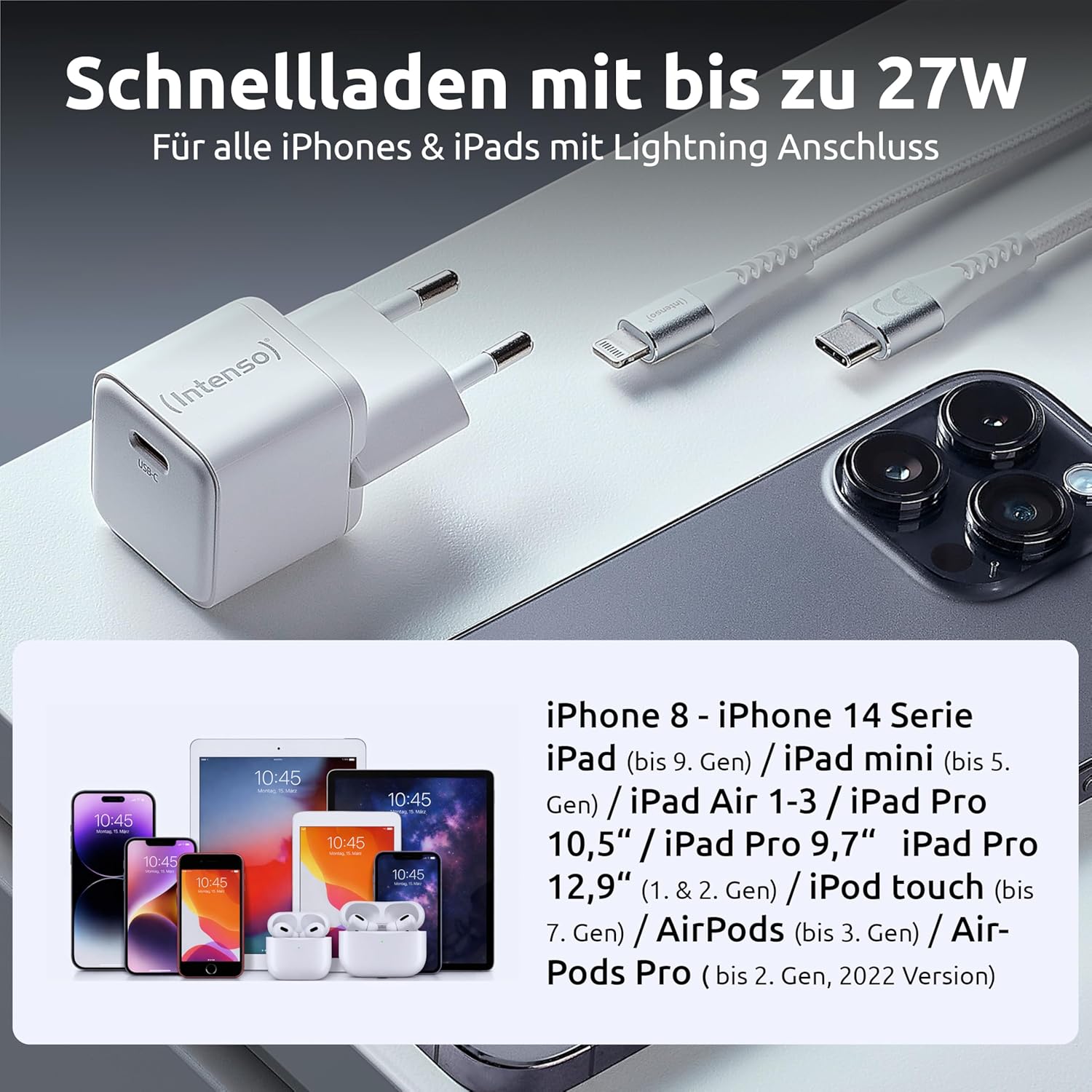 Adapter +Cable Set W30C Gan