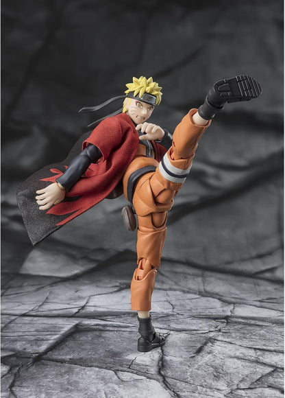 Naruto Uzumaki Sage Mode Savior of Konoha Ver. 14,5 cm Naruto Shippuden SH figuarts p