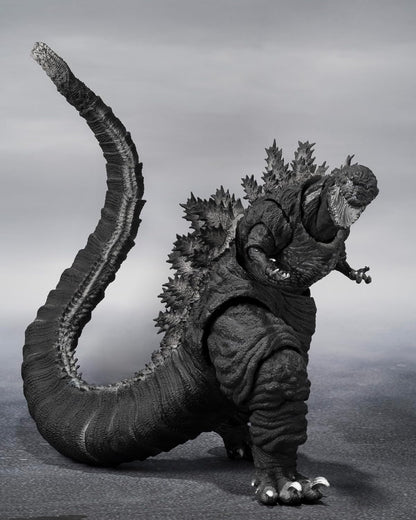 Bandai Tamashii Nations Godzilla Figurine S.H. MonsterArts Godzilla (2016) The Fourth Orthochromatic Version 18 cm