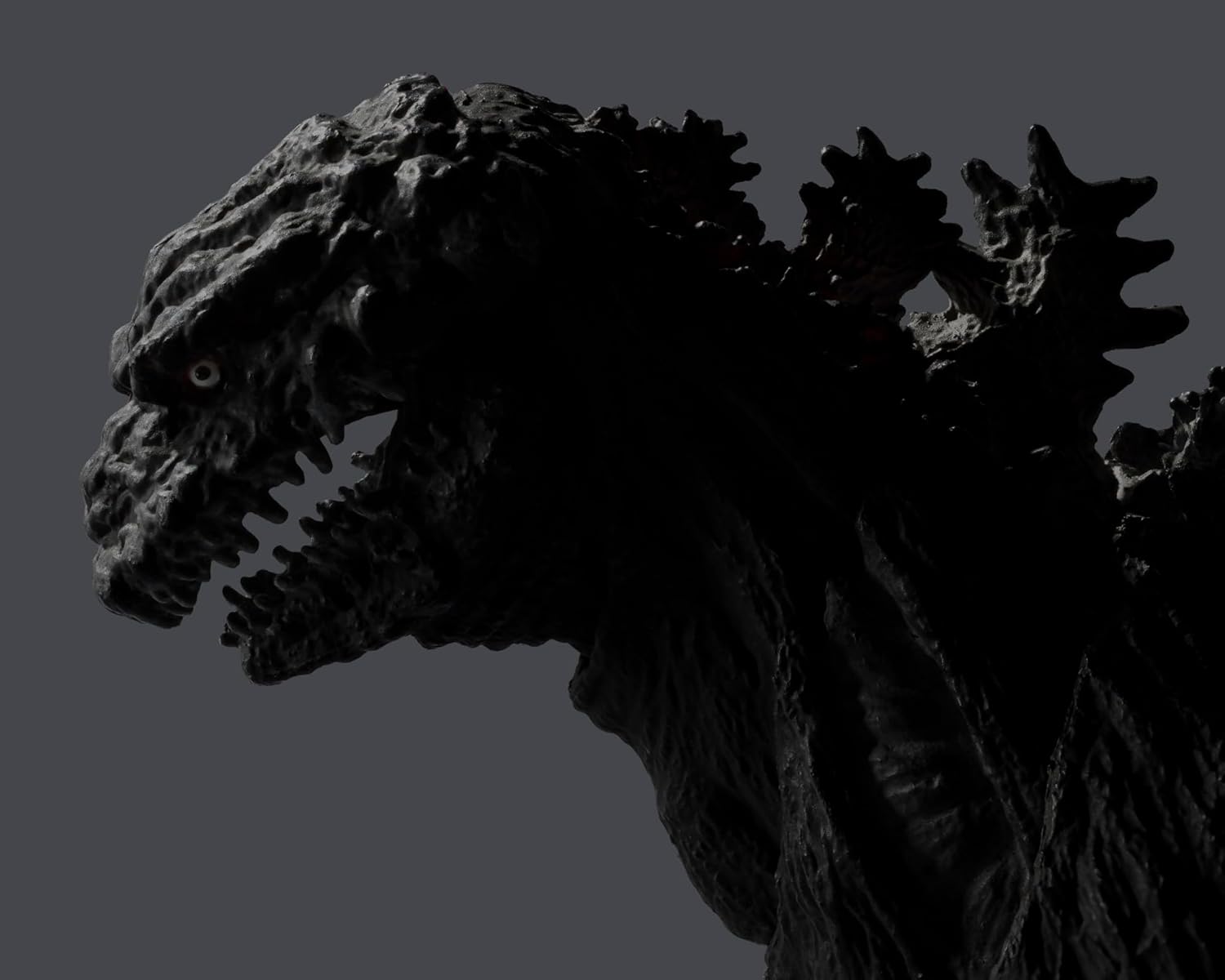 Bandai Tamashii Nations Godzilla Figurine S.H. MonsterArts Godzilla (2016) The Fourth Orthochromatic Version 18 cm
