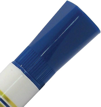 Pentel 4.5mm Chisel Tip White Board Marker - Blue (Pack of 12), MW86-CE