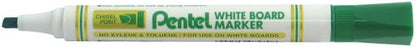 Pentel Chisel Point White Board Marker, Green Ink (Pack of 12