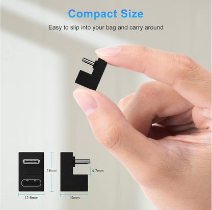 Equip 133476 USB-C U Plug Adapter 10Gbps PD 100W (Pack of 2