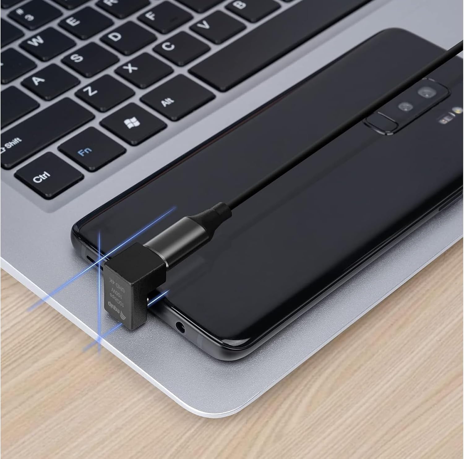 Equip 133476 USB-C U Plug Adapter 10Gbps PD 100W (Pack of 2
