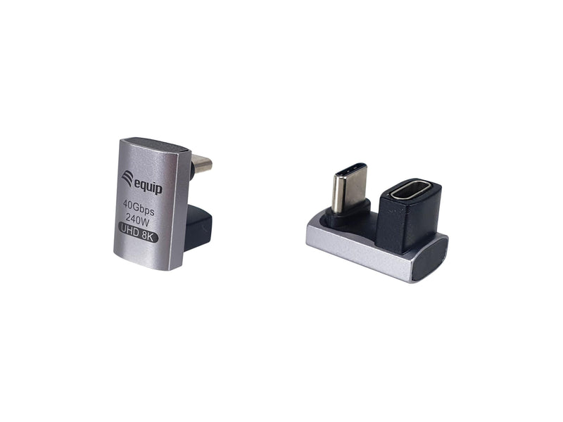 Equip 133477 USB 4C to CU Male Adapter 40Gbps PD 240W (Pack of 2