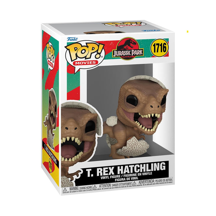 Funko POP! Movies: Jurassic Park Hatchling - Tyrannosaurus Rex - Collectable Vinyl Figure - Gift Idea - Official Merchandise - Toys for Kids & Adults - Movies Fans - Model Figure for Collectors