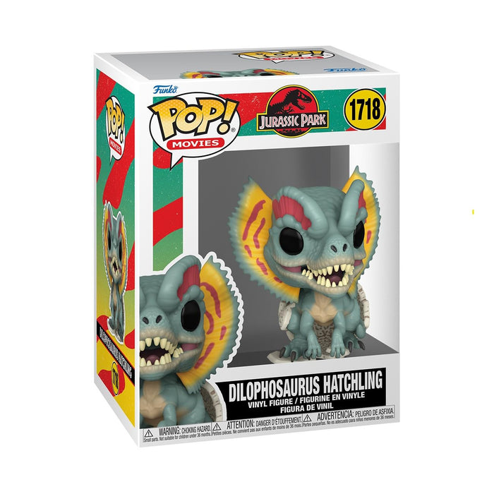 Funko POP! Movies: Jurassic Park Hatchling - Dilophosaurus - Collectable Vinyl Figure - Gift Idea - Official Merchandise - Toys for Kids & Adults - Movies Fans - Model Figure for Collectors