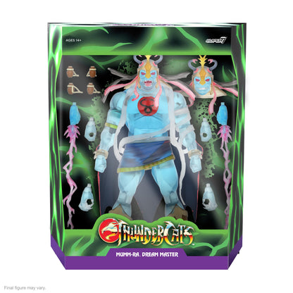 Super7 Thundercats Mumm-Ra (Dream Master) - Figura de acción Thundercats de 7 pulgadas con accesorios coleccionables clásicos de dibujos animados y juguetes retro