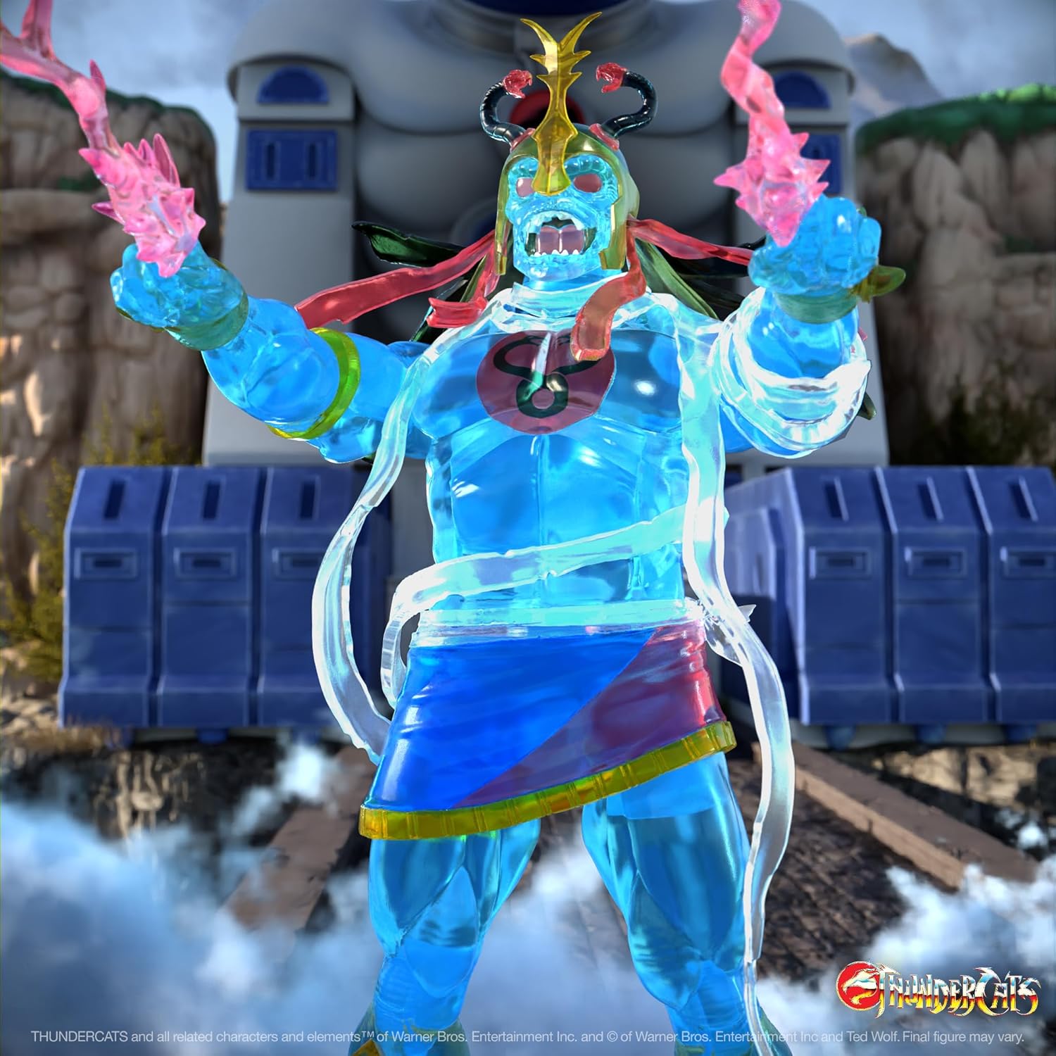 Super7 Thundercats Mumm-Ra (Dream Master) - Figura de acción Thundercats de 7 pulgadas con accesorios coleccionables clásicos de dibujos animados y juguetes retro