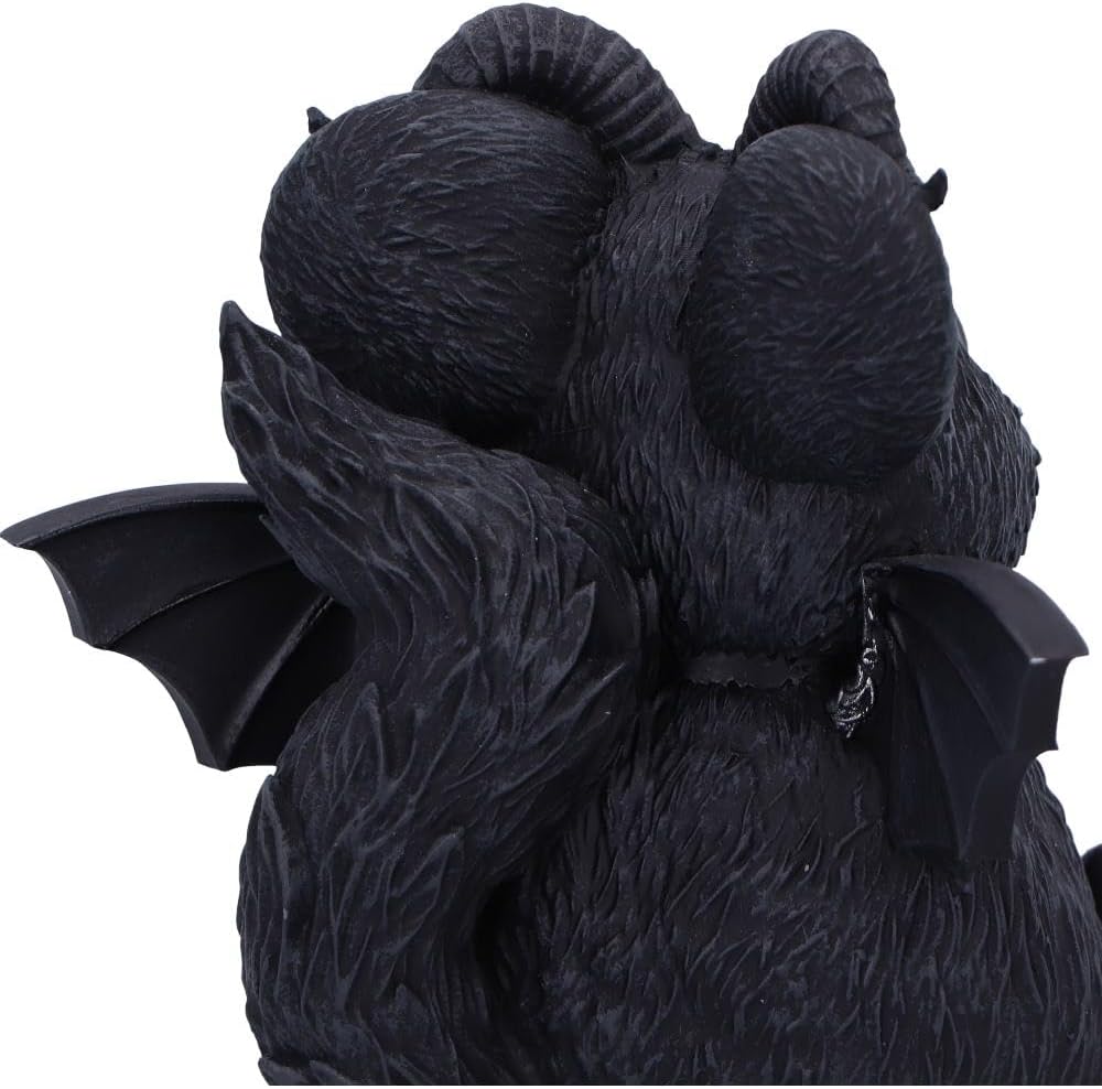 Nemesis Now Marchillias Cult Cutie Chinchilla Figurine, Resin, Black, Cast in the Finest Resin, Expertly Hand-Painted