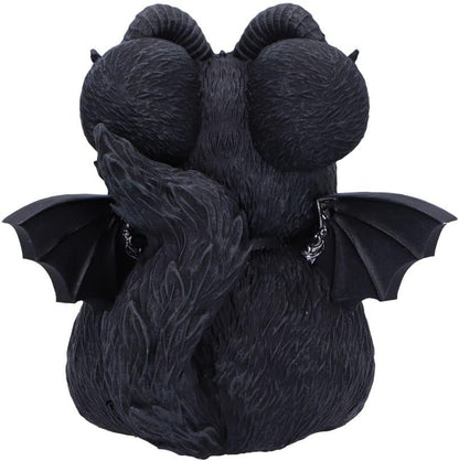 Nemesis Now Marchillias Cult Cutie Chinchilla Figurine, Resin, Black, Cast in the Finest Resin, Expertly Hand-Painted