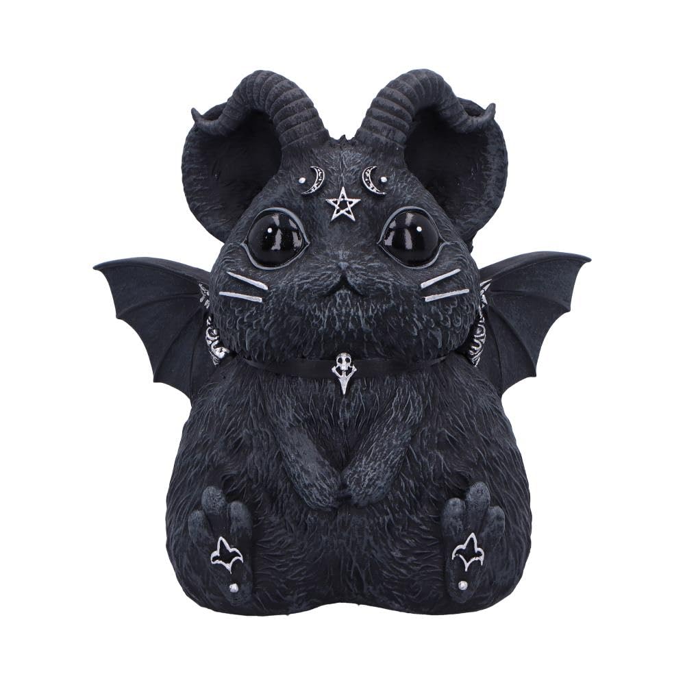 Nemesis Now Marchillias Cult Cutie Chinchilla Figurine, Resin, Black, Cast in the Finest Resin, Expertly Hand-Painted