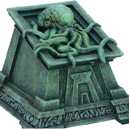 Nemesis Now Crypt of Cthulhu Box (JR) Box, Resin, gegossen in feinstem Harz, fachmännisch handbemalt