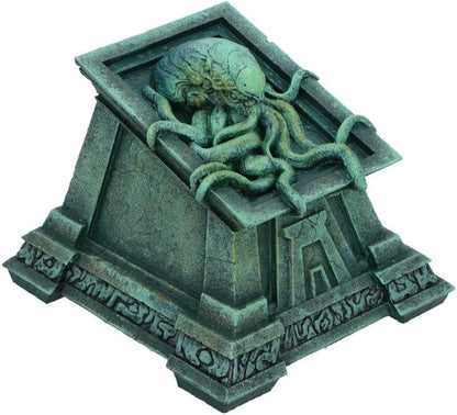 Nemesis Now Crypt of Cthulhu Box (JR) Box, Resin, gegossen in feinstem Harz, fachmännisch handbemalt