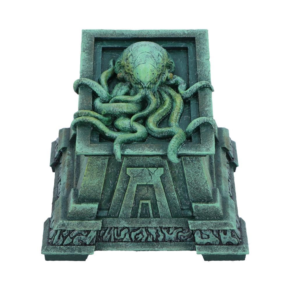 Nemesis Now Crypt of Cthulhu Box (JR) Box, Resin, gegossen in feinstem Harz, fachmännisch handbemalt