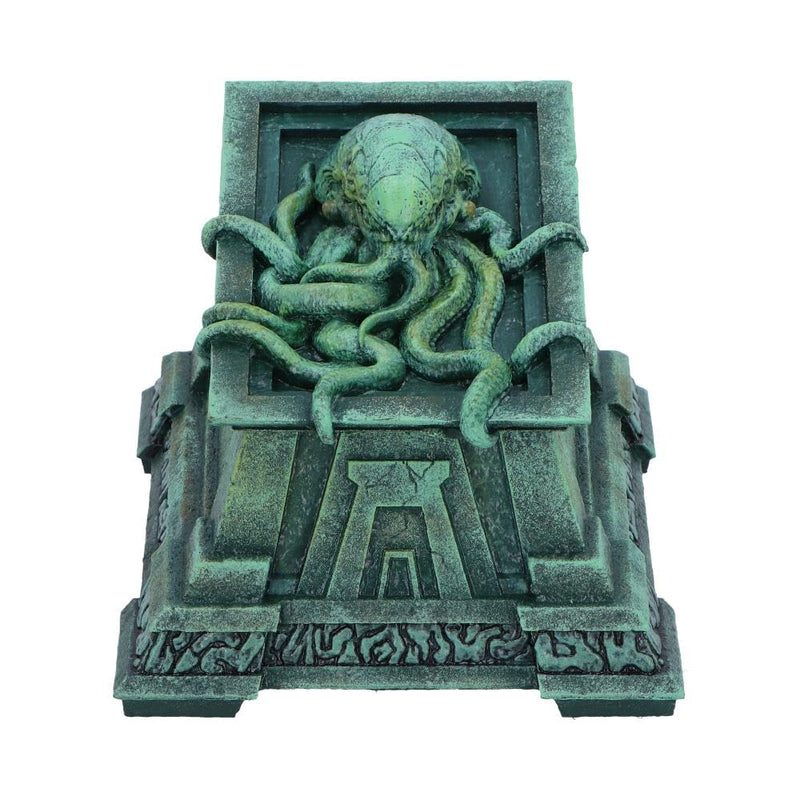 Nemesis Now Crypt of Cthulhu Box (JR) Box, Resin, gegossen in feinstem Harz, fachmännisch handbemalt