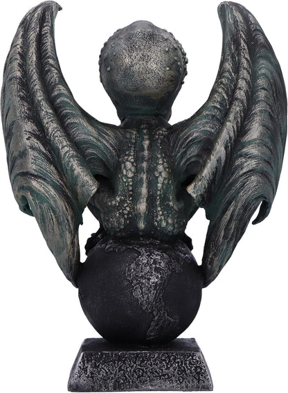 Nemesis Now Reign of Cthulhu on Ball 25cm, Resin, Black, Cast in the Finest Resin, Expertly Hand-Painted