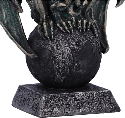 Nemesis Now Reign of Cthulhu on Ball 25cm, Resin, Black, Cast in the Finest Resin, Expertly Hand-Painted