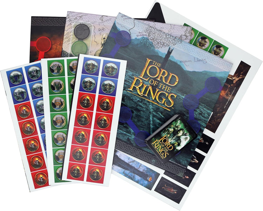 Cartamundi Lord of The Rings - Race To Mount Doom, Defeat Sauron, Save Middle Earth, Easy To Play, Family Board Game