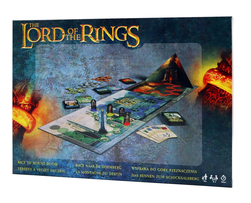 Cartamundi Lord of The Rings - Race To Mount Doom, Defeat Sauron, Save Middle Earth, Easy To Play, Family Board Game