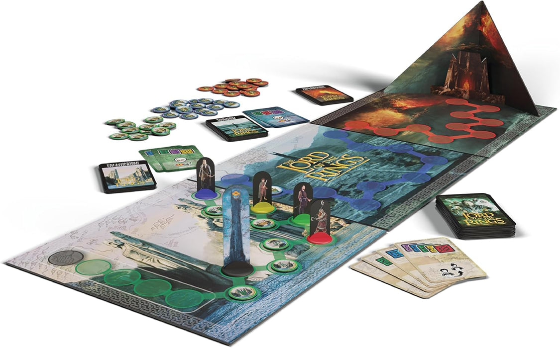 Cartamundi Lord of The Rings - Race To Mount Doom, Defeat Sauron, Save Middle Earth, Easy To Play, Family Board Game