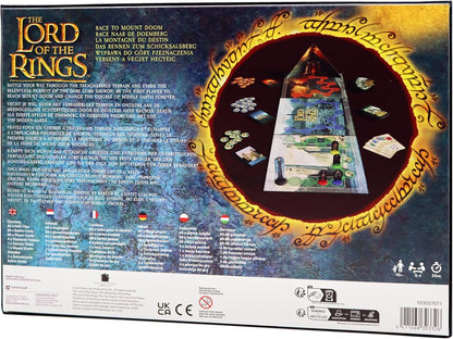 Cartamundi Lord of The Rings - Race To Mount Doom, Defeat Sauron, Save Middle Earth, Easy To Play, Family Board Game