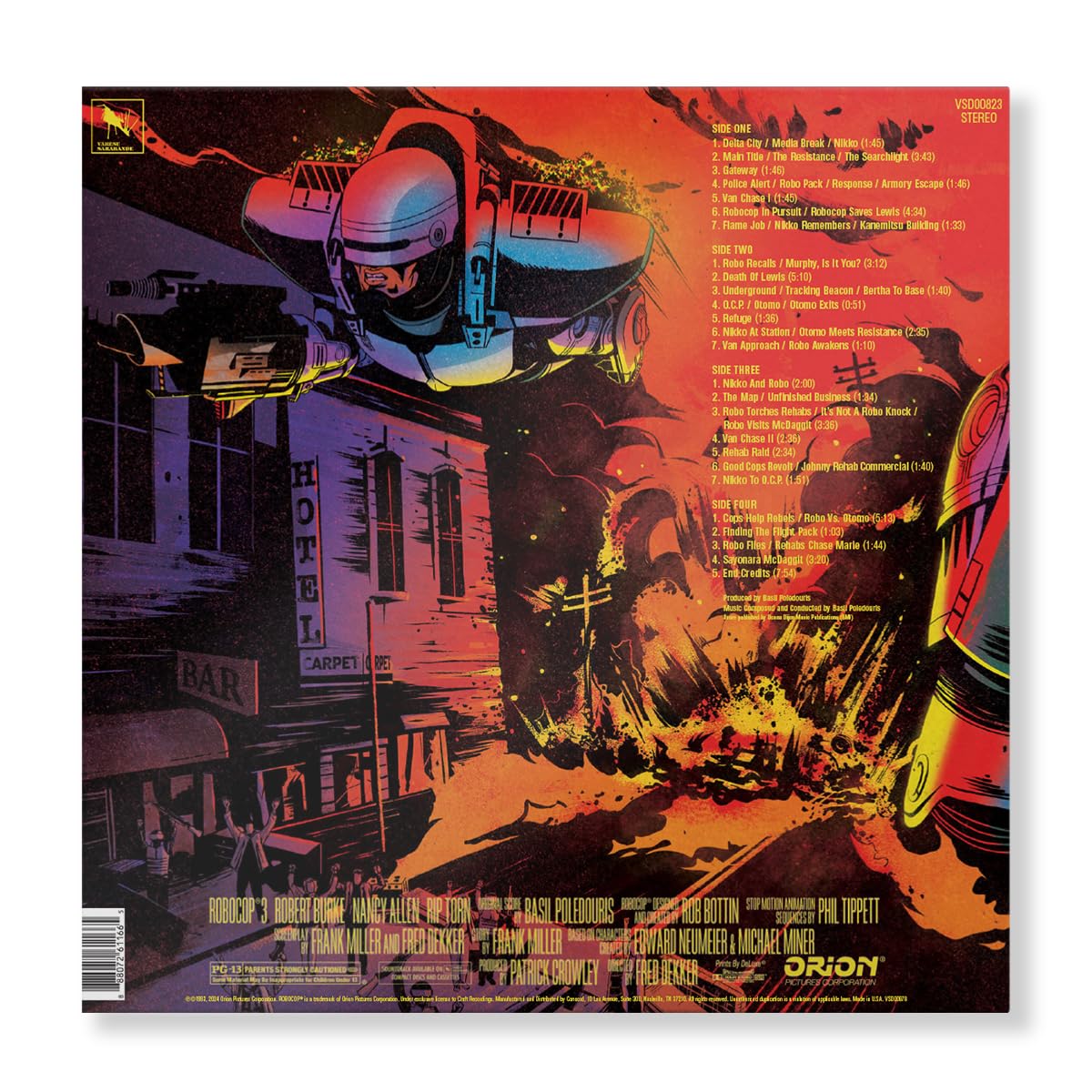ROBOCOP 3 (OST) (DELUXE EDITION/YELLOW VINYL/2LP