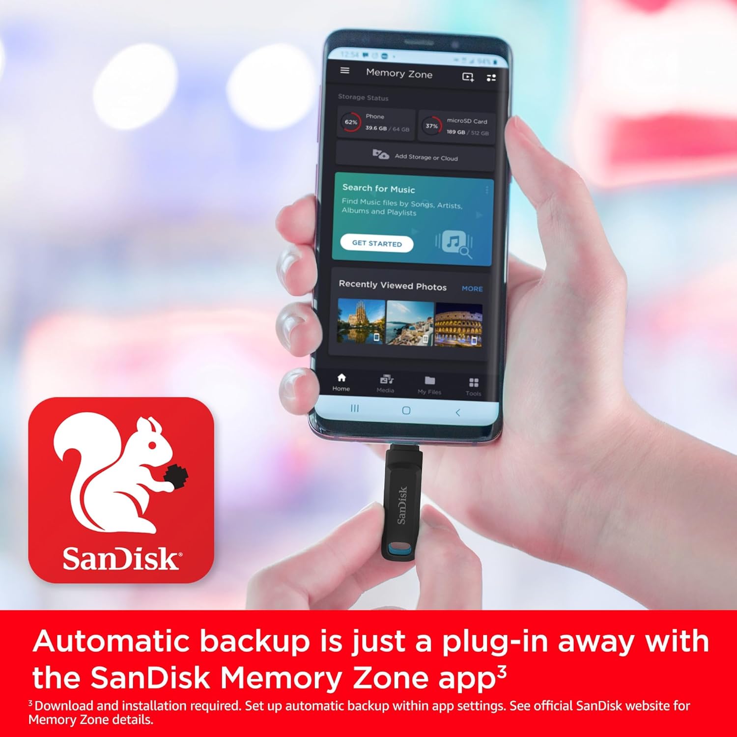 SanDisk 1TB Ultra Dual Drive Go, USB C Memory stick for Android smartphone, USB stick up to 400 MB/s, with reversible USB Type-C and USB Type-A connectors, for tablets, Macs and computers, Black Dual Drive Go 1 TB Go Black
