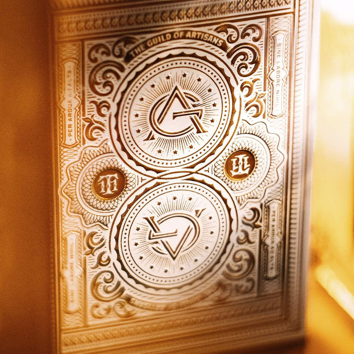 White Artisan Playing Cards By Theory11 (1 Deck)