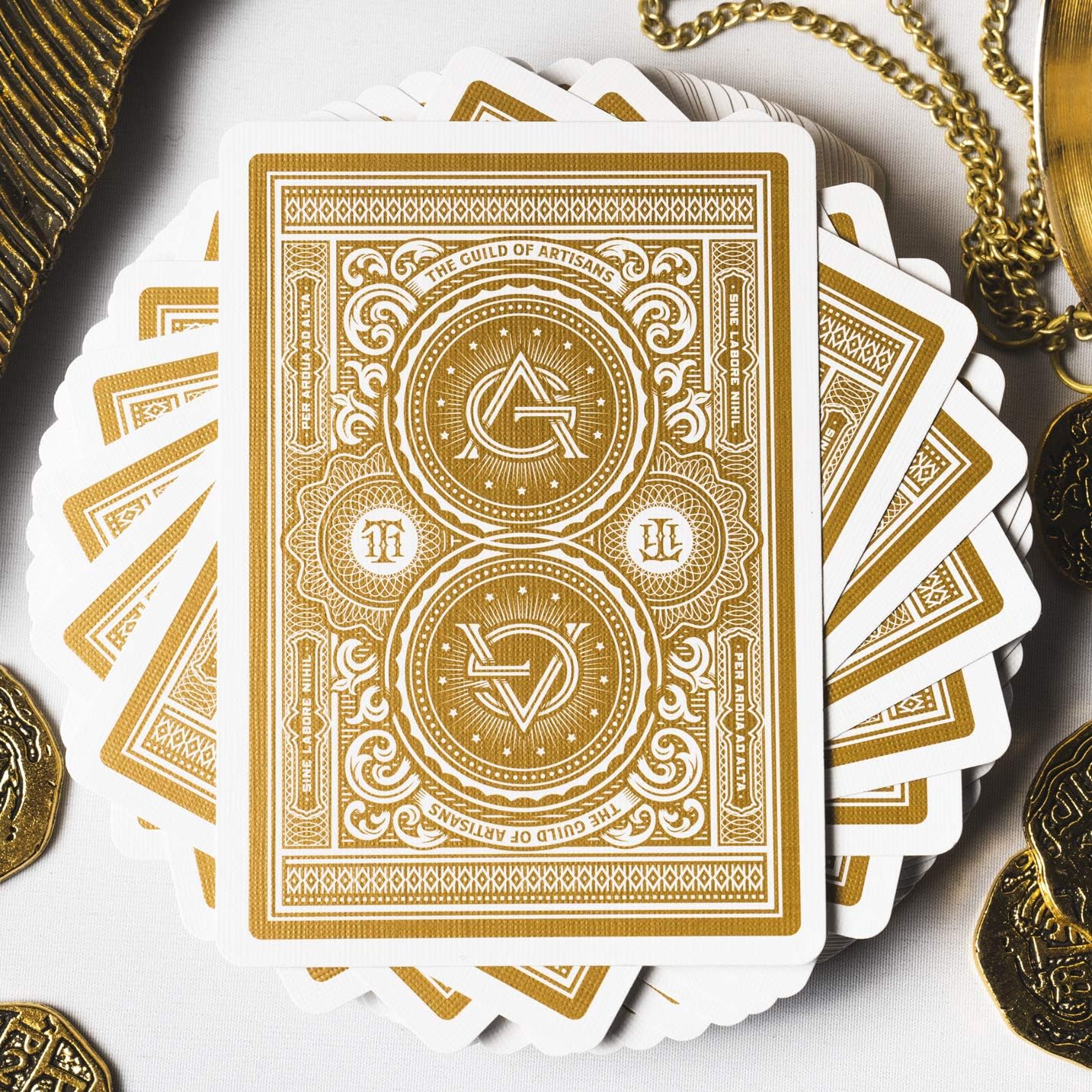 White Artisan Playing Cards By Theory11 (1 Deck