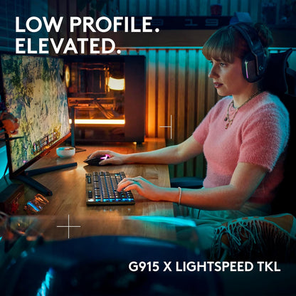 G915 X LIGHTSPEED Wless Keyboard- BLACK