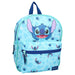 STITCH All Good Impronte Backpack by Disney Lilo & Stitch - Backpack for Children | School | Kindergarten - Colour Blue - Size 30 x 25 x 11 cm, azure, One Size