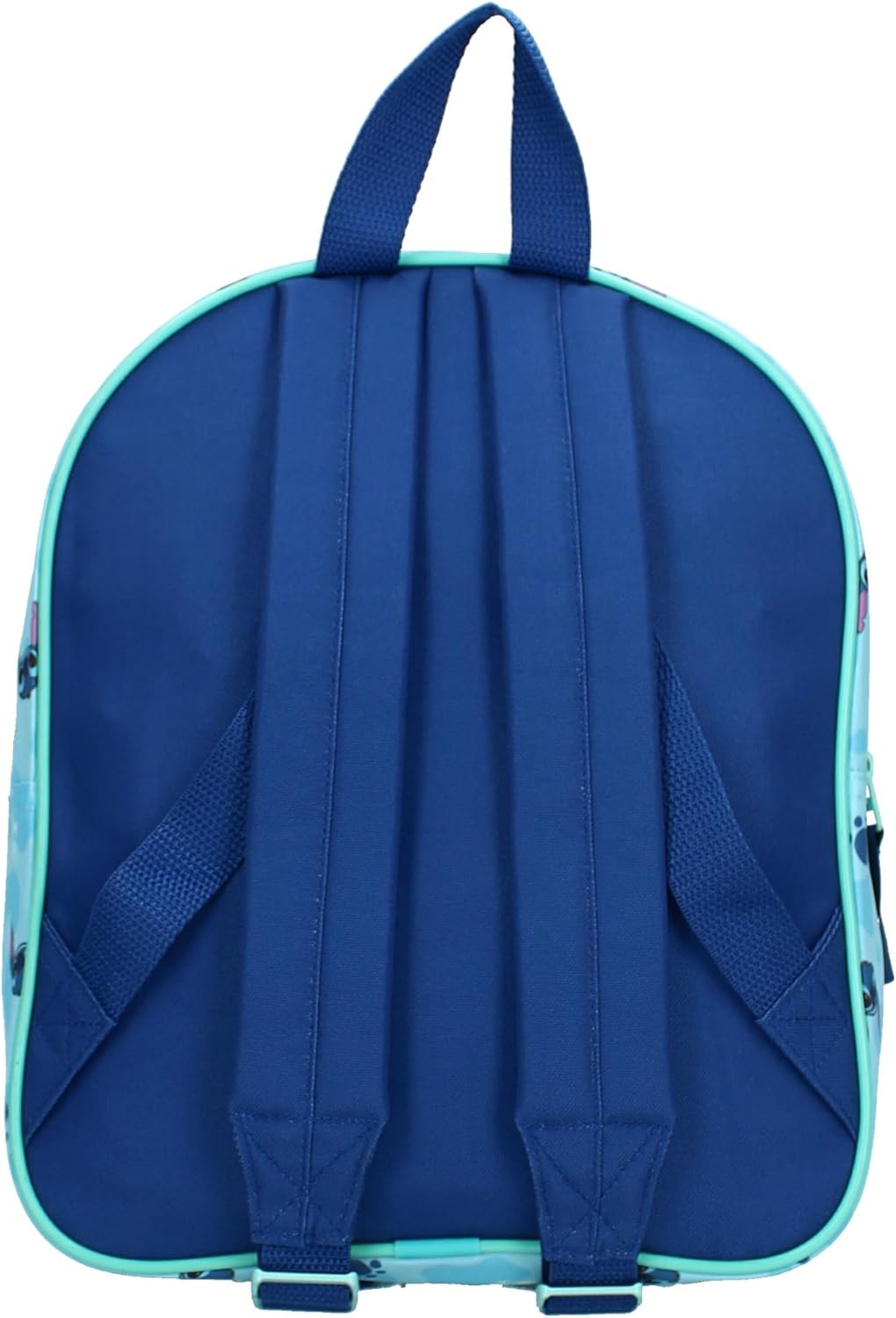 STITCH All Good Impronte Backpack by Disney Lilo & Stitch - Backpack for Children | School | Kindergarten - Colour Blue - Size 30 x 25 x 11 cm, azure, One Size