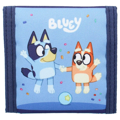 Vadobag Bluey Best Friends Fun Children's Wallet, blue, 10x10x1 cm, Design