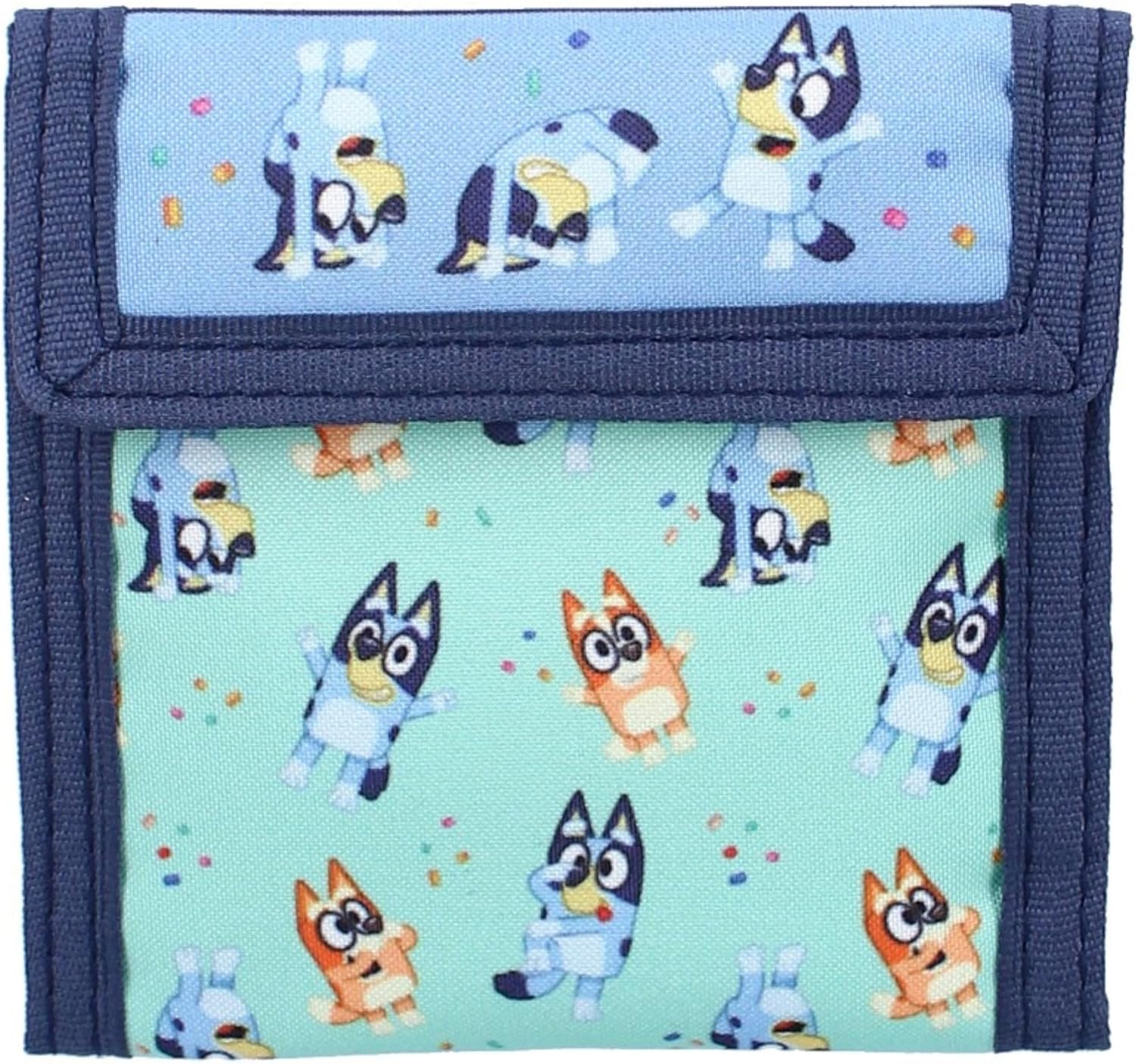 Vadobag Bluey Best Friends Fun Children's Wallet, blue, 10x10x1 cm, Design