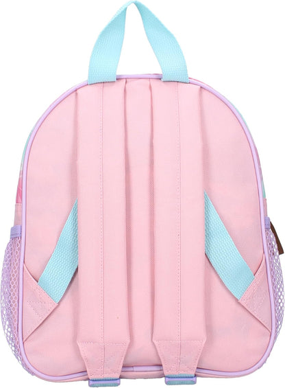 STITCH Wild Energy Backpack by Disney Lilo & Stitch - Backpack for Children | School | Kindergarten - Colour Pink and Blue - Size 29 x 23 x 8 cm