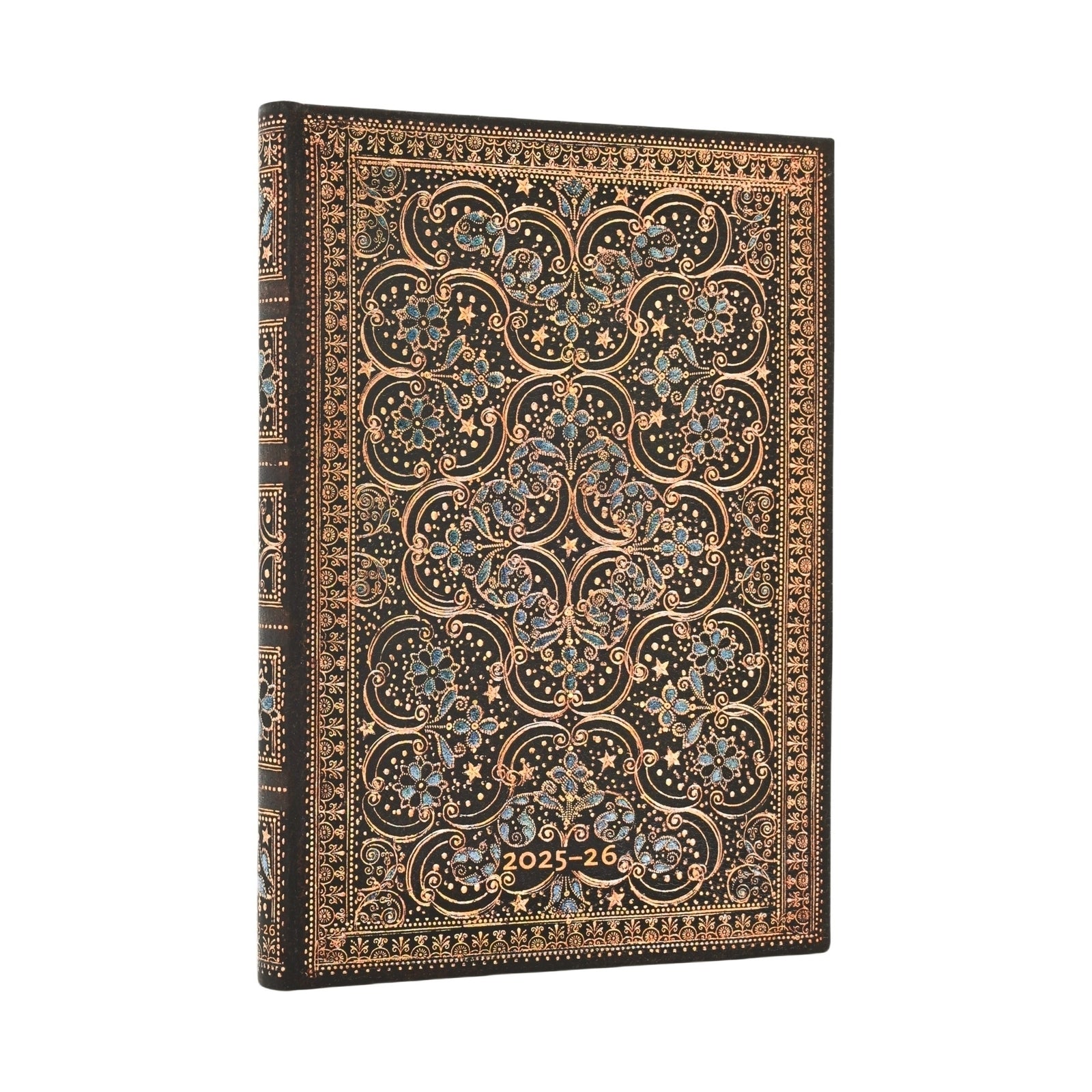 2026 Restoration (The Queen’s Binding) Midi 18-month Horizontal Hardcover Flexi Dayplanner 2025-2026 (Elastic Band Closure)