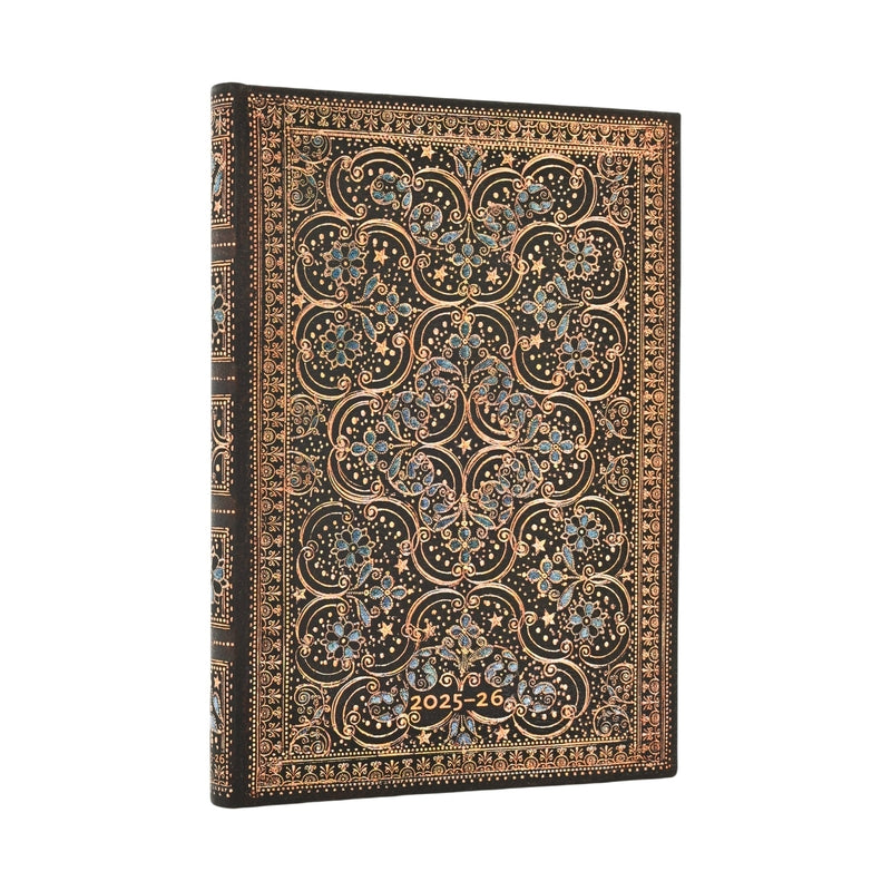 2026 Restoration (The Queen’s Binding) Midi 18-month Horizontal Hardcover Flexi Dayplanner 2025-2026 (Elastic Band Closure)