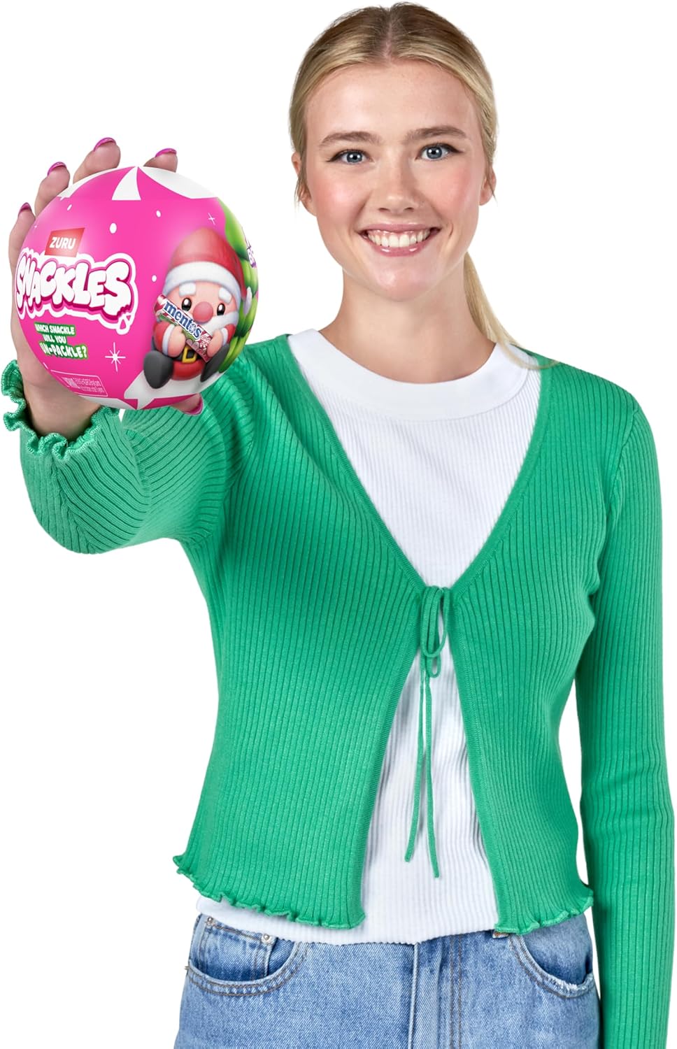 Snackles Christmas Small Sized 13 cm by ZURU Cuddly Squishy Comfort Plush with License Snack Brand Accessory (Random Assortment