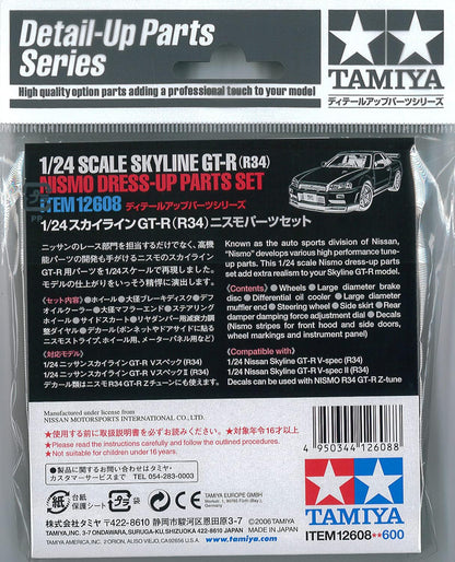 1/24 Nismo Dress-up Parts Set R34 GT-R TAM12608 (Japan Import