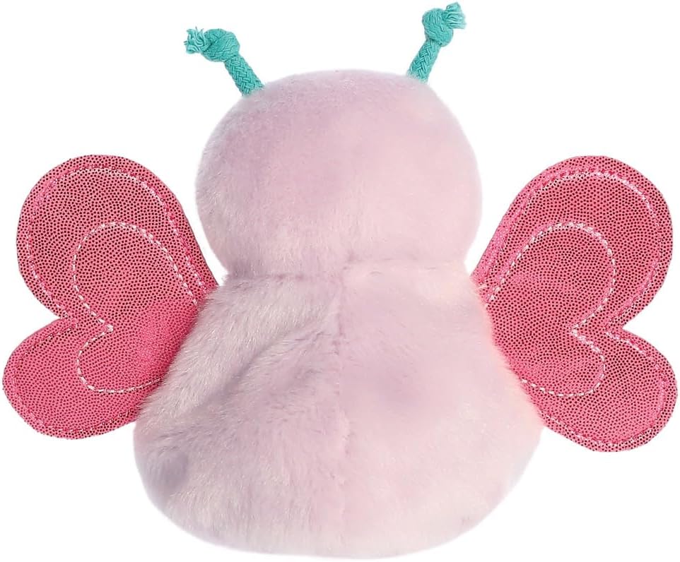 Aurora, 33777, Palm Pals Petunia Butterfly 5In, Soft Toy, Pink